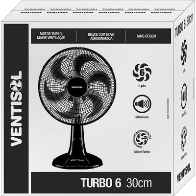 Ventilador-de-Mesa-Ventisol-Turbo-30cm-Preto-