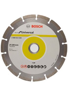 Disco-Bosch-Diamantado-Turbo-Universal-180mm-para-Esmerilhadeira