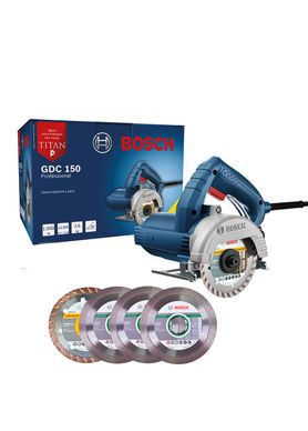 Kit-Serra-Marmore-Bosch-GDC-150-Titan-1500W-com-5-Discos