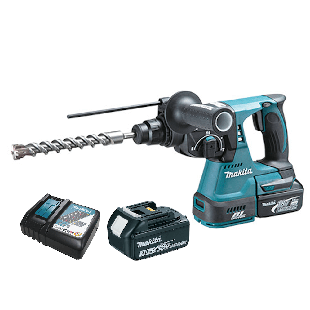 Makita DHR242RFE Cordless Concrete Drill