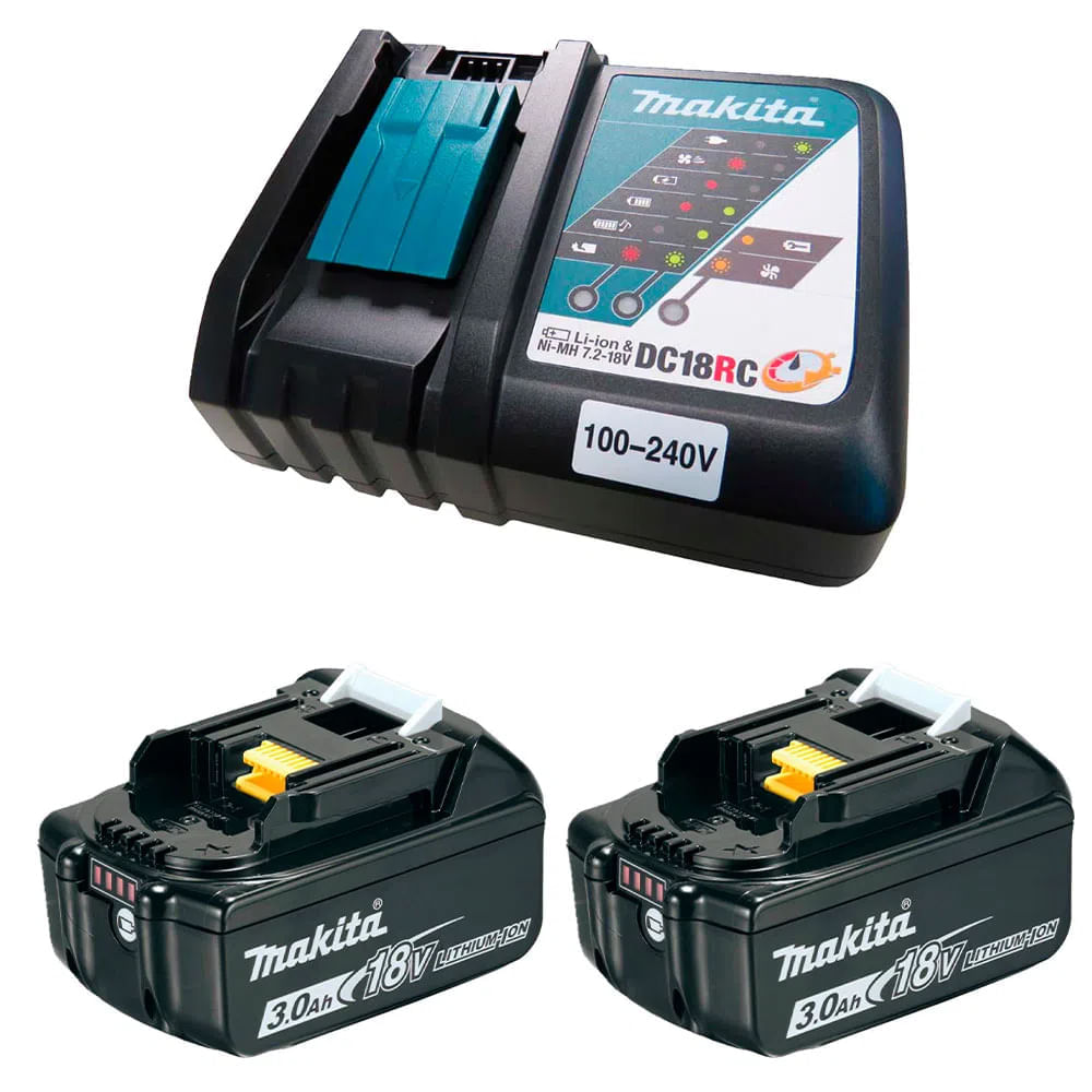Esmerilhadeira Angular Makita DGA504RFE 18V 5 Pol com Maleta - Diafer