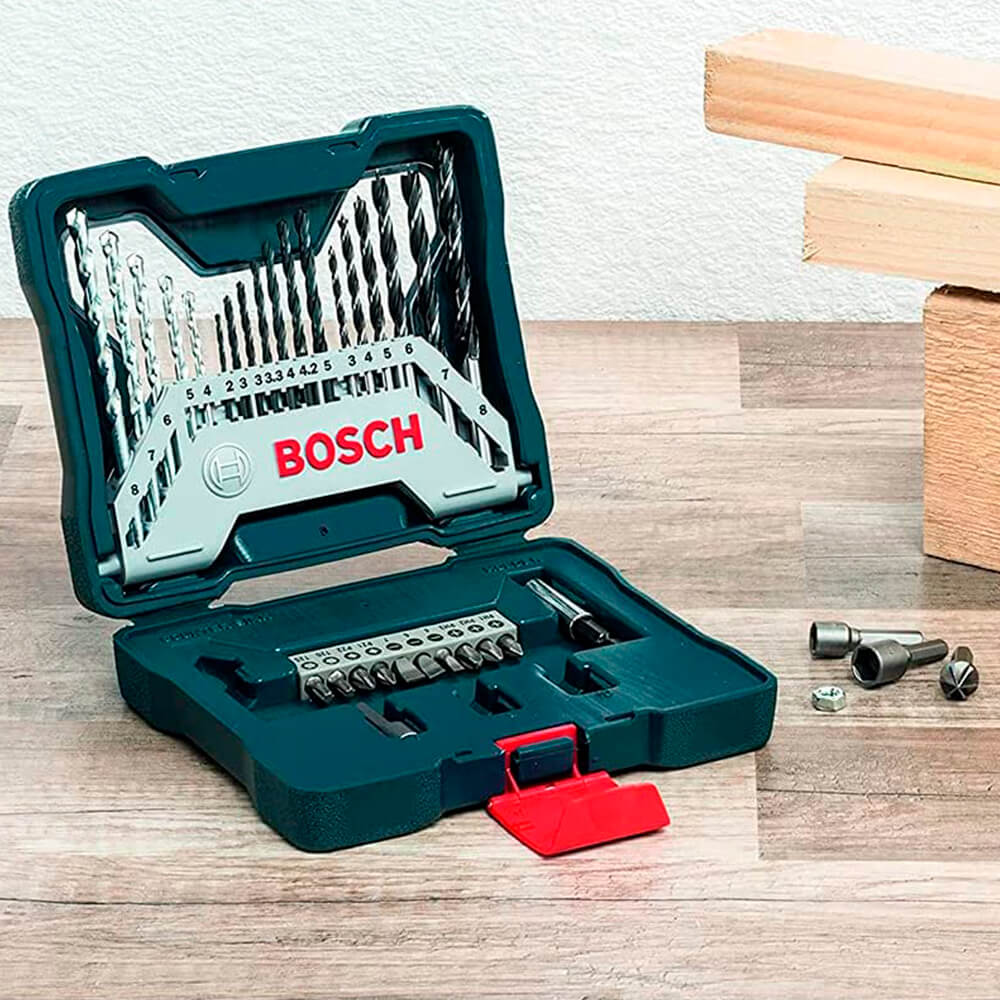 Kit Bosch X-Line de Pontas e Brocas com 33 unidades - Diafer