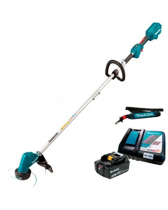 Aparador de Grama a Bateria Makita DUR192LZ P 18V com Bateria 6Ah