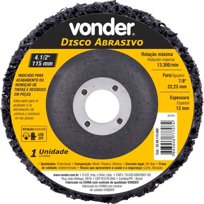 Disco-Abrasivo-Vonder-4-1-2-Polegadas
